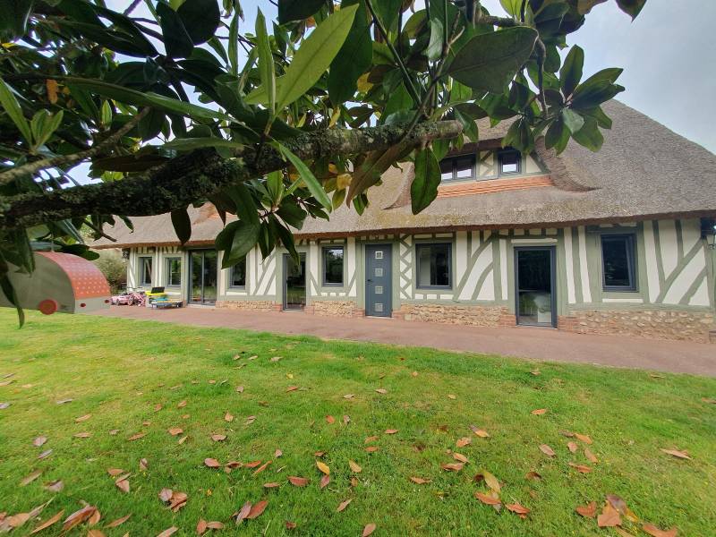 Chaumière normande entièrement restaurée