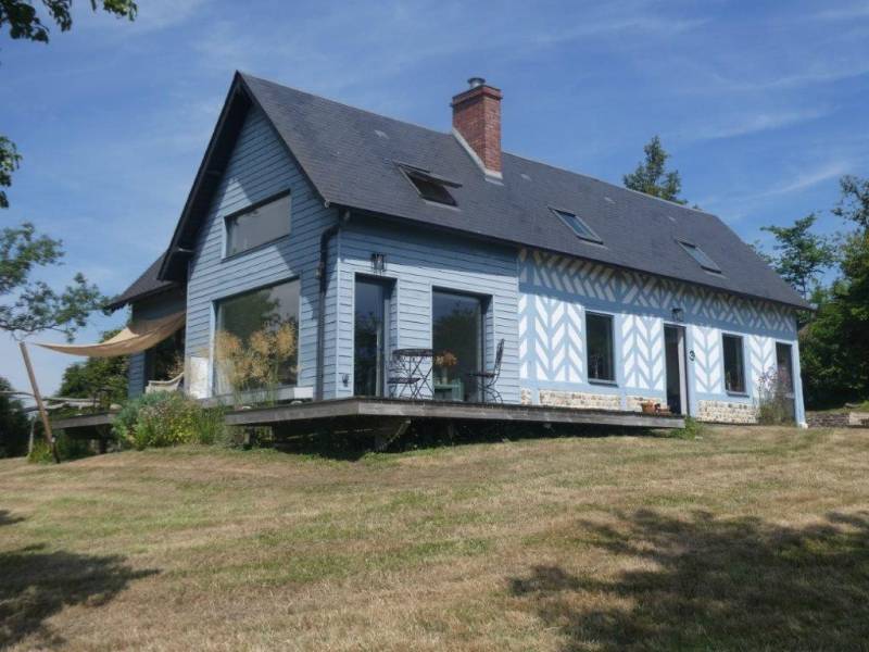 Maison normande avec vue proche Cormeilles